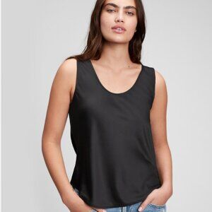 Gap Satin Scoopneck Tank Top